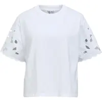 Object Lochmuster-ärmel T-shirt