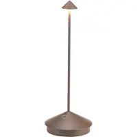 Zafferano LED-Akkuleuchte Pina Pro Rost