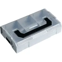 BS Systems L-BOXX Koffer Mini Deckel transparent