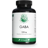 Green Naturals Gaba 1500 mg vegan Kapseln 120 St