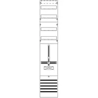 Striebel & John FD19E Zählerfeld ohne Verdrahtung, mit Dreipunkt-Befestigung, 9RE 2CPX054037R9999