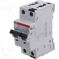 ABB S302P-K4 Sicherungsautomat K-Char., 25 kA, 4A, 2P 2CDS382001R0337
