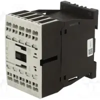 Eaton 199221 Leistungsschütz, 3-polig, 380 V 400 V 3 kW, 1 S, 24 V 50/60 Hz, Wechselstrombetätigung, Push-in-Klemmen DILM7-10(24V50/60HZ)-PI