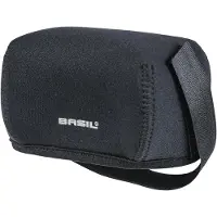 Basil Rear Electric Cap Hülle Black/Lime
