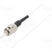 Qoltec Glasfaser-Pigtail ST/UPC | Singlemode | 9/125 | G652D | 2 m