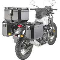 Kappa Moto Kl9050 Montage Seitenkoffer Silber Silber One Size