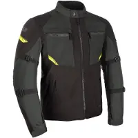 Oxford Jacke Toronto 1.0 D2d Ms Schw/gruen/fl. Xxl