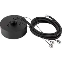 SLV 1008587 DECONA, Abhängeset, Pendellänge 150 cm, schwarz
