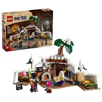 LEGO ONE PIECE Doc Baders Versteck - Spielzeug zum Sammeln mit 3 Minifiguren inkl. Tony Tony Chopper - Kinderzimmer Deko und Geschenk für Jungen, Mädchen und Fans ab 9 Jahren - 75641