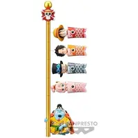 Banpresto One Piece Welt-sammelfigur Karpfenfahne Sortiert 6 Cm Golden Golden One Size
