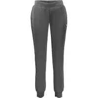 GUESS Damenhose Schwarz mit elastischem Bund & Applikation - Modetrend 2023