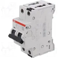 ABB S302P-C20 Sicherungsautomat C-Char., 25 kA, 20A, 2P 2CDS382001R0204