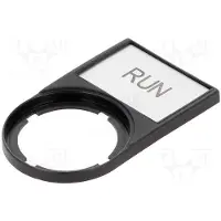 Eaton 216497 Träger, + Schild, RUN M22S-ST-GB7 - 10 Stück