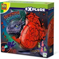 SES Creative Explore Schlüpfender Drache, Dinosaurier, Archäologie, 5 Jahr(e), Mehrfarbig