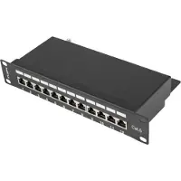 Lanberg PPF6-9012-B Patch Panel