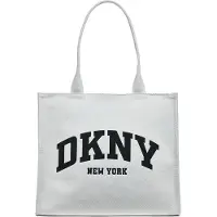 DKNY Hadlee Large Stofftasche Weiß Weiß One Size