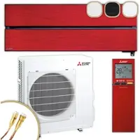 Mitsubishi Klimaanlage Set | MSZ-LN | Hyper Heating | Natural White | 5,0 kW Quick-Connect