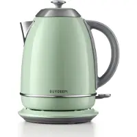 Buydeem K640, 1,7 l, 1440 W, Grün, Edelstahl