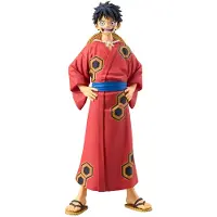Banpresto One Piece The Grandline Serie Wanokuni Yukata Monkey D Luffy Figur 16cm