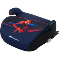 Bebeconfort Marvel Manga i-Fix, Kein Kinderautositz mit hoher Rückenlehne, Armlehne, 2,26 kg, Schwarz, Dunkelblau, Abwaschbare Abdeckung