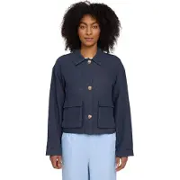 Mazine - Women's Short Linen Jacket - Freizeitjacke Gr XS blau