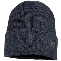 Maximo - Kid's Beanie mit Umschlag - Mütze Gr 51-53 cm blau