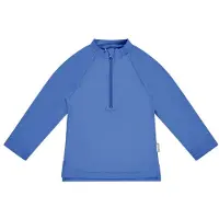 Sterntaler Badeanzug "Badeshirt langarm uni", Kinder, Gr. 104, EURO, blau (meerblau), Badeanzüge Badeanzug