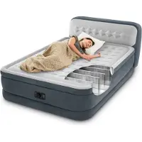 Intex Luftbett Dura-Beam Deluxe Ultra Plush, Kopfteil, Größe Queen, 86 cm