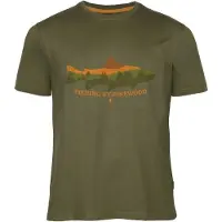 Pinewood Fish T-shirt green (100) S
