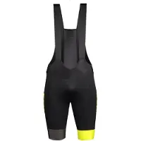 SCOTT Herren BibShorts BibRC Warm WB +++ black/sulphur yellow XXL