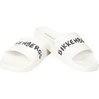 Bikkembergs Herren-Strand- oder Pool-Slipper mit Logo, Artikel BKK3MSR03, Serie Basic, Taglia 43 - Size 43, PVC 100%