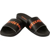 Bikkembergs Herren-Strand- oder Pool-Slipper mit Logo, Artikel BKK3MSR03, Serie Basic, Taglia 44 - Size 44, PVC 100%