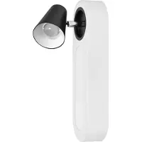 Osram LED-Wandleuchte NEPTUNE, weiß, 1 Spot, Metall Schalter