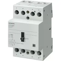 Siemens 5TT5840-6 INSTA-Schütz 0/1-Automatik mit 4 Schließern Kontakt für AC 230V, 400V 40A 5TT58406