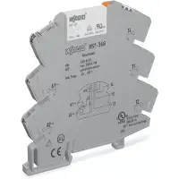 Wago 857-368 Relaismodul,Eingangsnennspannung AC/DC 230 V,1 Wechsler,grau 857368