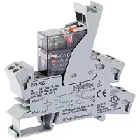 Wago 788-546 Relaismodul,Eingangsnennspannung AC 24 V,2 Wechsler 788546