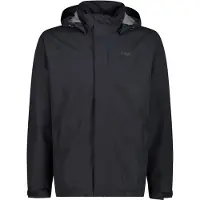 CMP - Jacket Snaps Hood - Regenjacke Gr 60 schwarz/grau