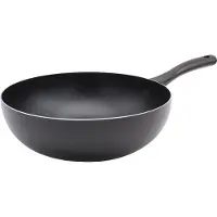 Karl Krueger Karl Krüger WCN/S Aluminium Wokpfanne schwarz, 28 cm