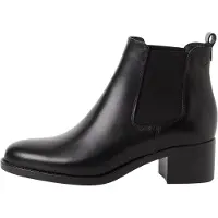 Tamaris Chelseaboots Blockabsatz, Stiefelette, Schlupfschuh in schmaler Form