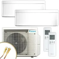 Daikin Multisplit Klimaanlage | Stylish | weiß | 2,0 kW + 2,5 kW Quick Connect