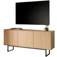 Furn.Design TV-Lowboard "Breda" in Stone Eiche 150 x 70 cm, mit Push-to-Open und Komforthöhe
