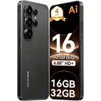 Blackview Wave 10C smartphone Ohne Vertrag, Android 16, 6.88", 120Hz, 1080p, Dual SIM, Face ID, 5000 mAh, Gemini AI, DokeOS 5.0, 1080p, 4G