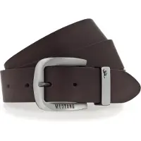Mustang Ledergürtel "Franklin" mit Überlänge, 3,5 cm breit, aus Rindsleder