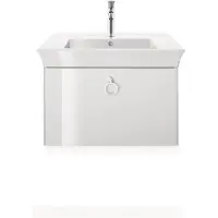 Duravit Waschtischunterschrank White Tulip 68,4x45,8cm, w hgl, 1 Ausz. m Gr., wandhängend