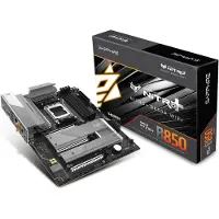 Sapphire NITRO+ B850A WIFI 7, AMD, Sockel AM5, AMD Ryzen 7000 Series, AMD Ryzen 8000 Series, AMD Ryzen 9000 Series, Sockel AM5, DDR5-SDRAM, 256 GB