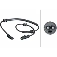 Hella ABS Sensor Raddrehzahl Hinten für RENAULT LAGUNA II Grandtour (KG0/1) 6PU 358 251-031