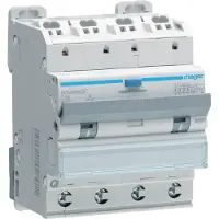 Hager ADM466QC Fehlerstrom-Leitungsschutzschalter 4P 6kA C-16A 30mA Typ A QC/QB