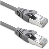 Qoltec Kabel Patchkabel FTP | CAT5e | 2 x RJ-45 | 5m | Hochgeschwindigkeit | Gold | Geschirmt
