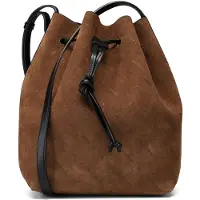Liebeskind berlin Bucketbag M MONOGRAM Suede safari