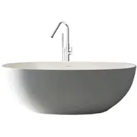360Home Freistehende Badewanne 180 x 80 x 55 cm in Weiß für Badezimmer /TW-8507-180/ Freistehende Badewanne 180 CM Weiß Für Badezimmer TW8507180